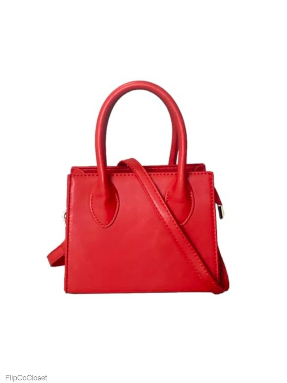 Small PU Leather Crossbody Clutch Mini Purse Removable Strap